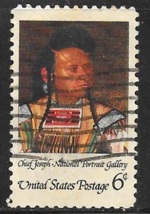 USA 1364: 6c Chief Joseph by Cyrenius Hall, used, VF