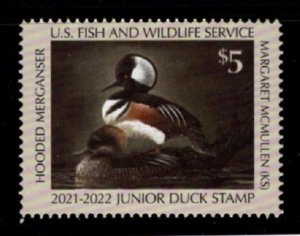 #JDS29 2021 Junior Duck Stamp  - MNH