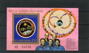 EQUATORIAL GUINEA SPACE  APOLLO-SOYUZ S/S MNH