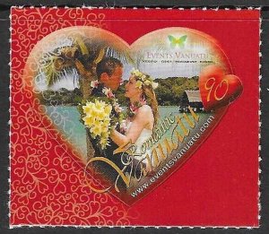 VANUATU SG1046 2009 90v ROMANTIC VANUATU MNH