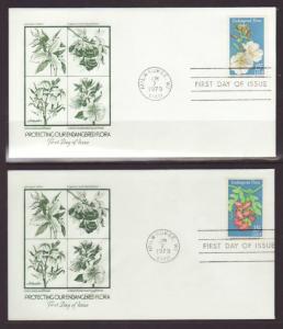 US 1783-1786 Endangered Flora 1979 Artmaster S/4 U/A FDC