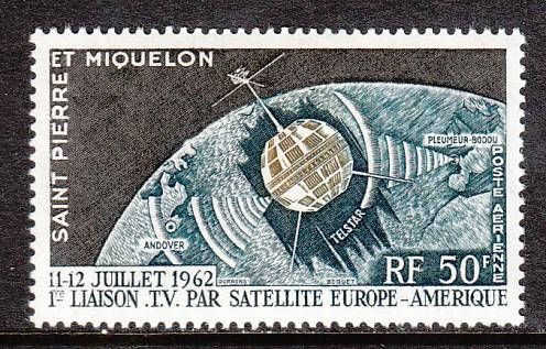 Saint Pierre and Miquelon Satellite C26 Mint