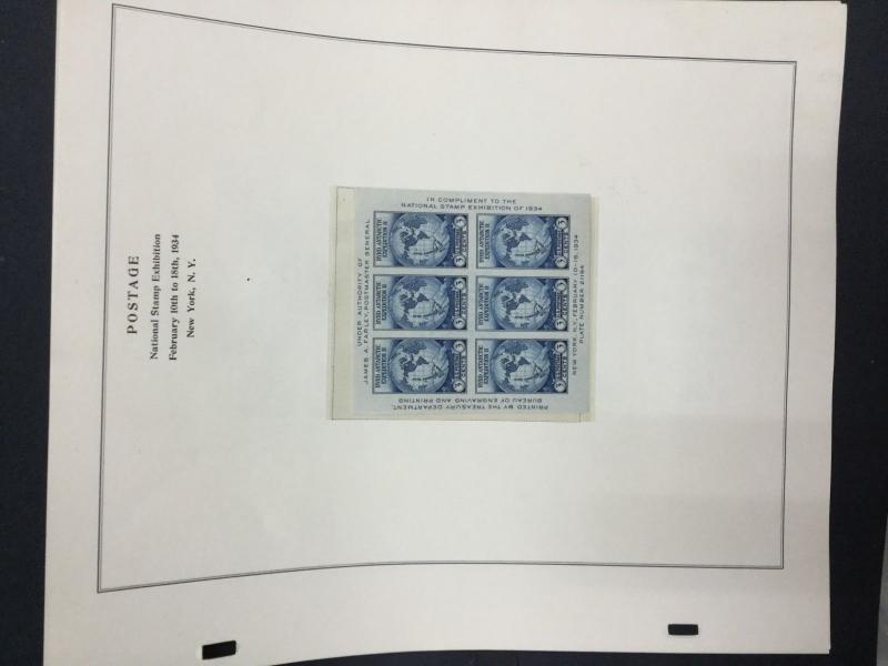 MOMEN: US # FARLEY MINT COLLECTION ON (4) ALBUM PAGES $ #9076