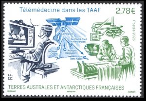 TAAF FRANCE ANTARCTIC 2026 SPACE TELEMEDICINE HEALTH CARE FSAT