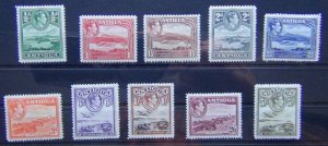 Antigua 1938 - 1951 to 5s MNH