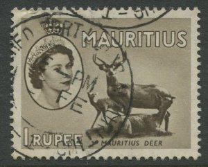 STAMP STATION PERTH Mauritius #262 QEII Definitive Issue FU 1953-1954