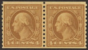 US Washington Stamp # 495 Mint OG MNH Pair