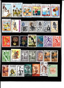 World/ Stamps / Africa 10/ Lots Collection S-SO