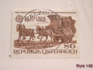 Austria #1217 used