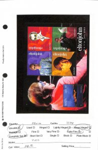 Malta, Postage Stamp, #1134 Mint NH, 2003 Elton John, Music