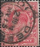 1902 Great Britain King Edward VII SC# 128 Used