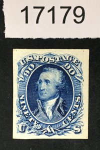 US STAMPS # 72P4 PLATE PROOF ON CARD XF $30++ LOT #17179