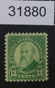 US STAMPS #622 MINT OG H LOT #31880