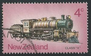 New Zealand #518 4c Train NZ Steam Locomotives
