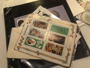 W.W Stamps With Lots Of Queen Elizabeth + Some Have High Value