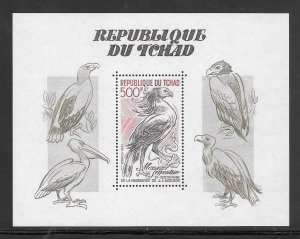 Chad #564 MNH Birds Souvenir Sheet (15323)