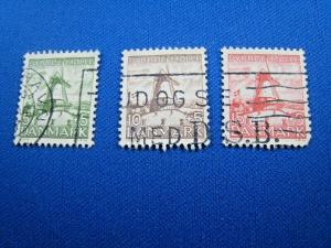 DENMARK -  SCOTT #B6-B8  -  USED     (wwd4)