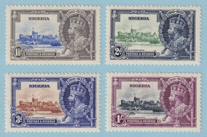 NIGERIA 34 - 37  MINT HINGED OG * NO FAULTS EXTRA FINE! - V888