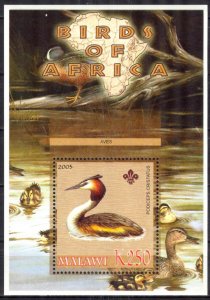 Malawi 2005 Fauna Scouting Scouts Birds (IV) Ducks S/S MNH