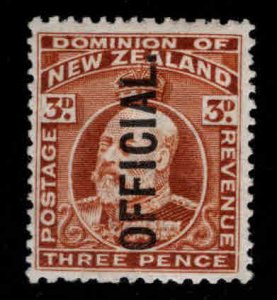 New Zealand Scott o35  Official overprint, Mint Hinged, Hinge Remnant Nice