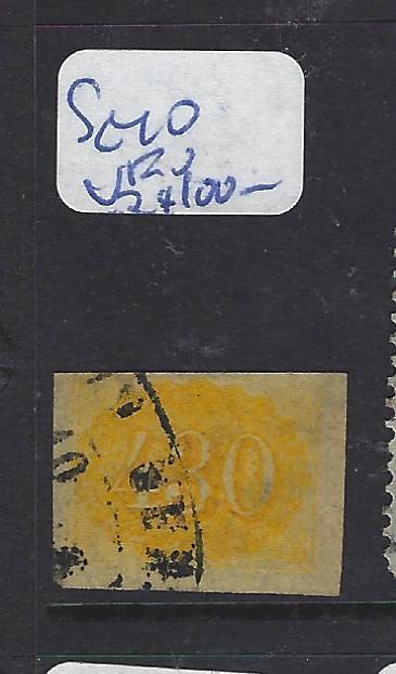 BRAZIL  (P2110B)  NUMERAL 430R  SC 40    VFU