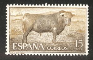 Spain 909 MH* from 1960 Bullfighter set