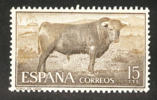 Spain 909 MNH** from 1960 Bullfighter set