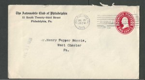 1915 Phila Pa The Automobile Club Of Philadelphia