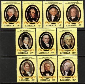 Liberia Sc #901-910 MNH