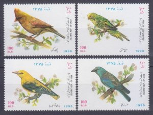 1996 Iran 2678-2681 Birds 8,50 €