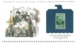 THE HISTORY OF THE U.S. IN MINT STAMPS MOUNT RUSHMORE MEMORIAL