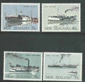 New Zealand    4 ships   Mint VF NH  PD