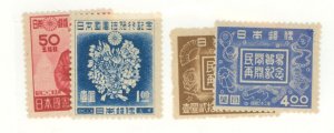 Japan #380-383  Single (Complete Set)