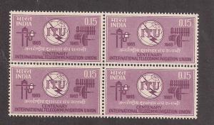 INDIA SC# 401 F-VF MNH 1965 Blk-4