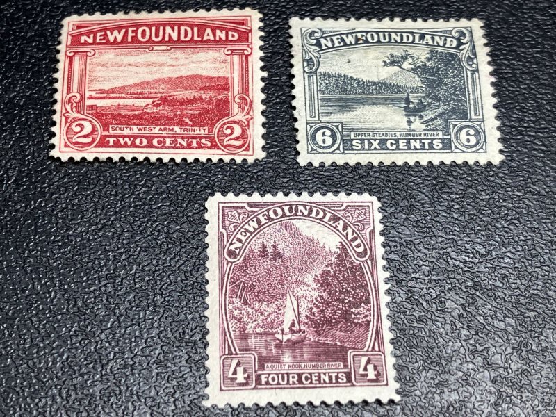 Newfoundland Scott 132 134 136