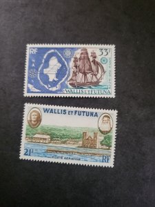 Stamps Wallis and Futuna Scott #C13-4 never hinged