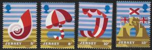 Jersey #124-127 MNH Full Set of 4