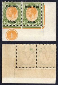 SWA SG5 4d  opt Zuid-wets Plate Pair M/M