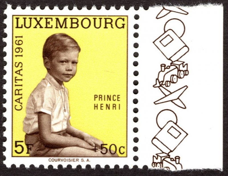 1961, Luxembourg 5+0,50Fr, MNH, Sc B226