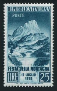 Italy 634, MNH. Michel 893. Festival of the Mountains, 1953. Peaks.