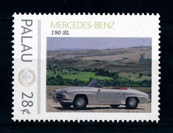 [76018] Palau  Classic Cars Mercedes Benz 190 SL  MNH