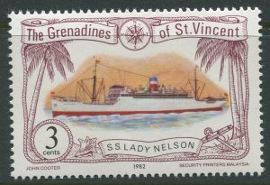 STAMP STATION PERTH Grenadines #223 Ships Pictorial Definitive MNH 1982