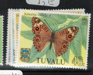 Tuvalu Butterfly SC 141-9 MNH (9egk) 