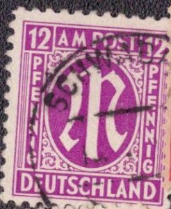 Germany Allied Occupation - 1945 3N8a Used