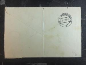 1939 Siauliai Lithuania Airmail cover To Johannesburg South Africa
