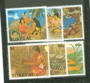 Tokelau  #144-149 Mint (NH) Single (Complete Set)