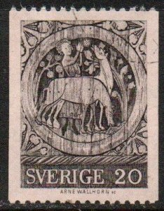 Sweden Sc #740 Used