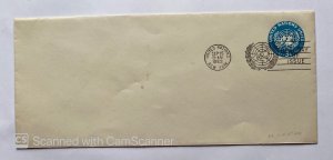 UNITED NATIONS COVER  UN AIRMAIL COVER 13 CENT    