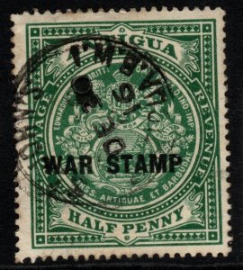 ANTIGUA SG52 1916 ½d GREEN FINE USED