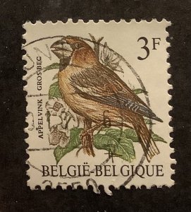 Belgium 1985 Scott 1219 used - 3fr, Bird , Appel vink, Gros bec